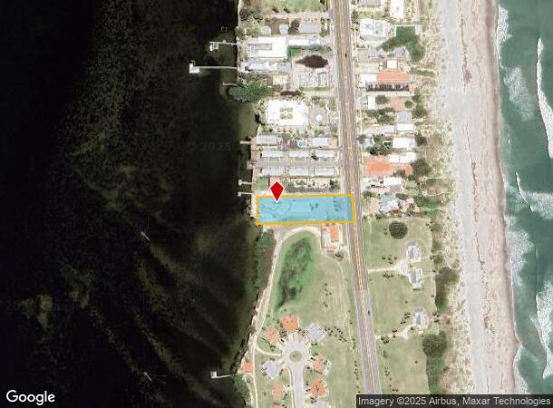 3594 S Atlantic Ave, Cocoa Beach, FL Parcel Map