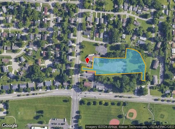  4400 Marshall Rd, Dayton, OH Parcel Map