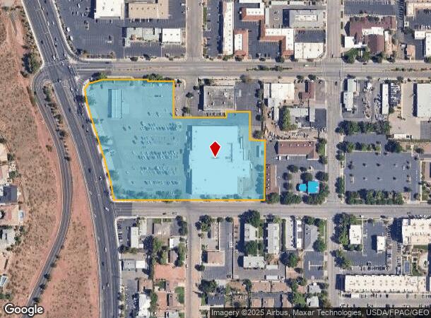 20 N Bluff St, Saint George, UT Parcel Map