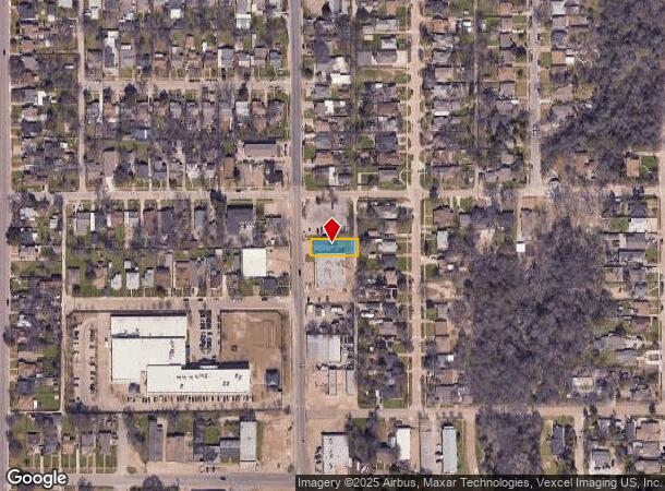 1510 S Ewing Ave, Dallas, TX Parcel Map