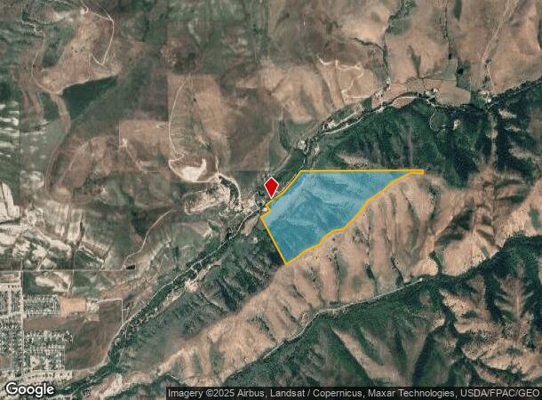  2028 Canyon Rd, Smithfield, UT Parcel Map