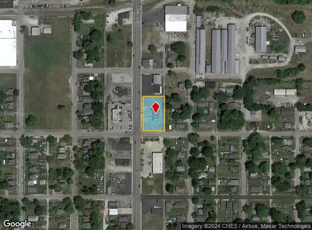  2720 S Madison St, Muncie, IN Parcel Map