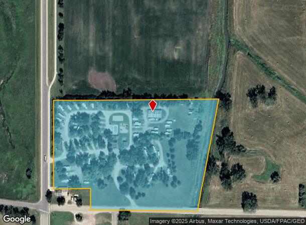  919 N Hiawatha Ave, Pipestone, MN Parcel Map