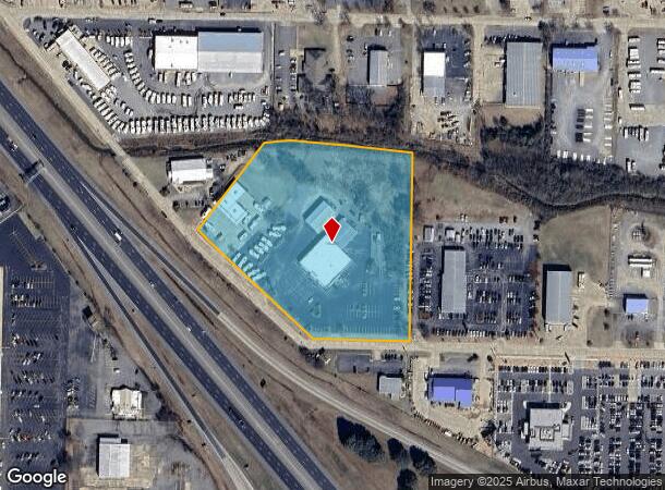 1110 Collier Dr, Conway, AR Parcel Map