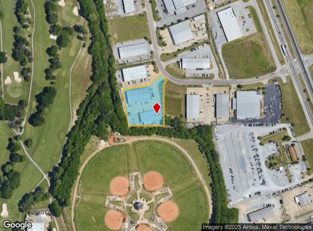  909 Lagoon Business Loop, Montgomery, AL Parcel Map