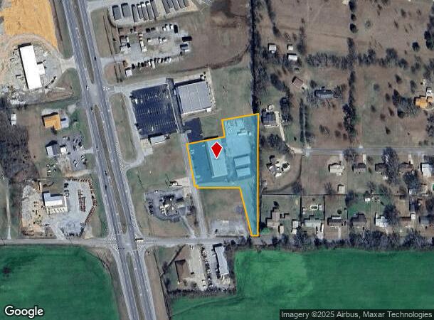  80 Spring Branch Rd, Alexandria, AL Parcel Map