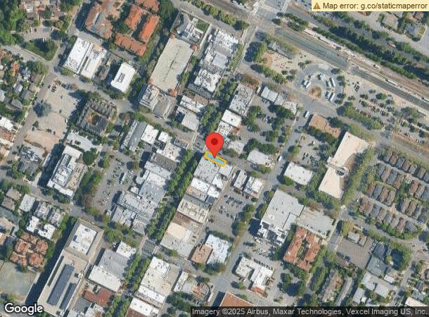 761 Villa St, Mountain View, CA Parcel Map