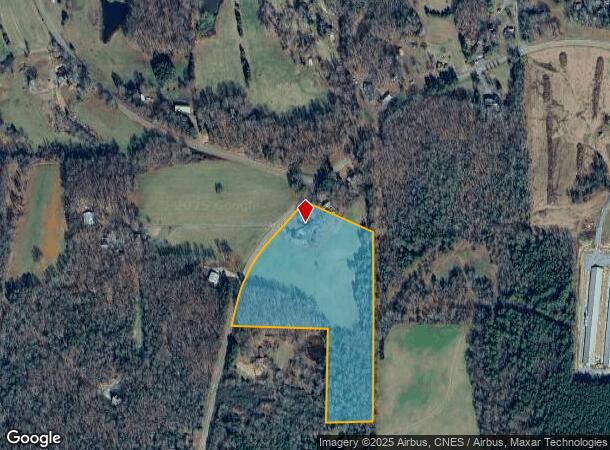 3883 Busbee Rd, Seagrove, NC Parcel Map