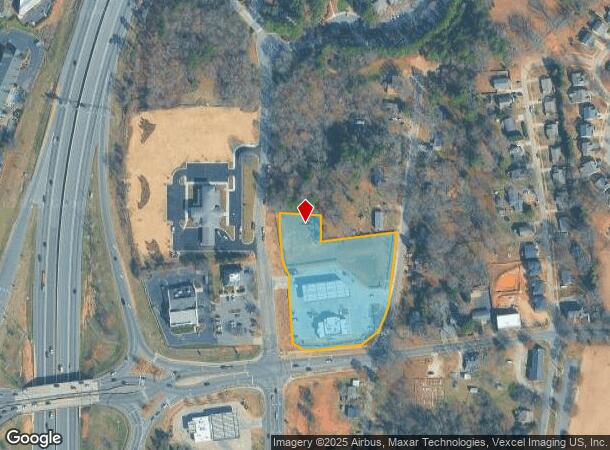 19807 Burton Ln, Cornelius, NC Parcel Map