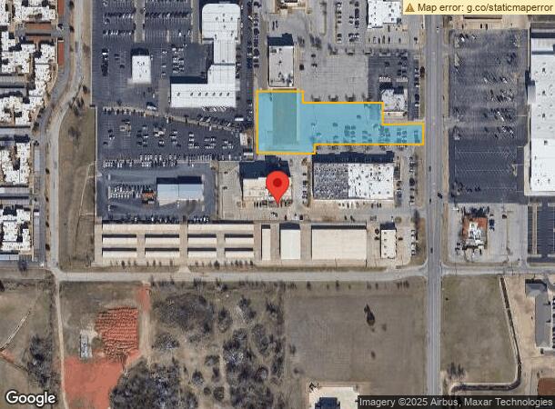  7801 S Walker Ave, Oklahoma City, OK Parcel Map