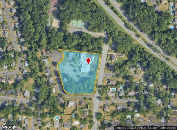  8 Independence Ave, Orangeburg, NY Parcel Map