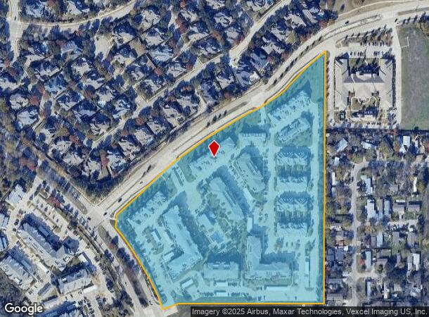 7997 Wade Blvd, Frisco, TX Parcel Map