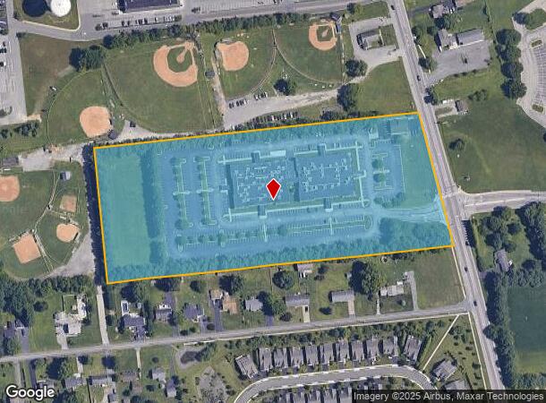 2600 Glasgow Ave, Newark, DE Parcel Map