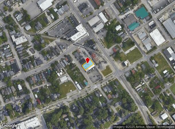  216 Cavel St, New Albany, IN Parcel Map