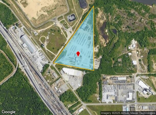 1616 Parallel St, Montgomery, AL Parcel Map