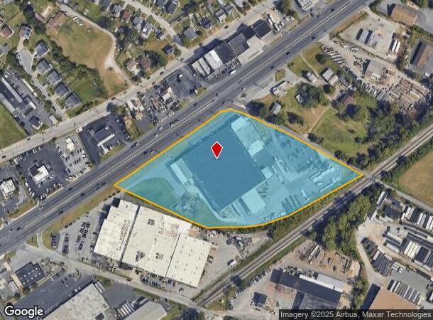 8323 Pulaski Hwy, Rosedale, MD Parcel Map