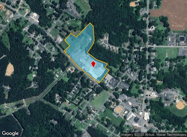 400 N Halifax St, Mount Pleasant, NC Parcel Map