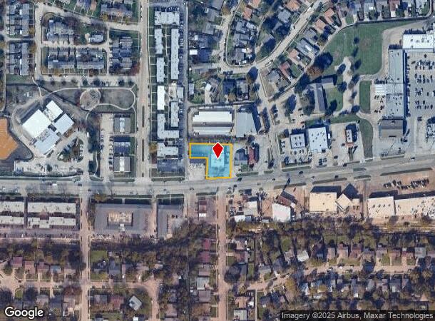  3801 W Walnut St, Garland, TX Parcel Map