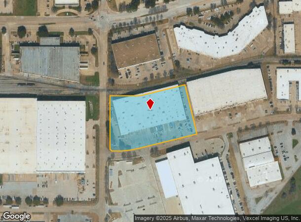  2301 Centennial Dr, Arlington, TX Parcel Map