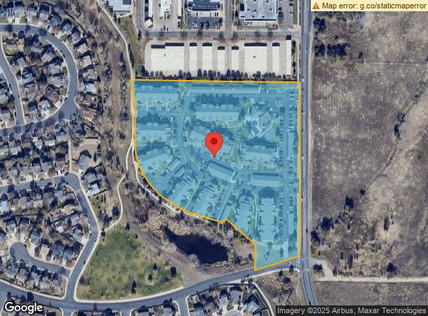  12621 Zuni St, Broomfield, CO Parcel Map