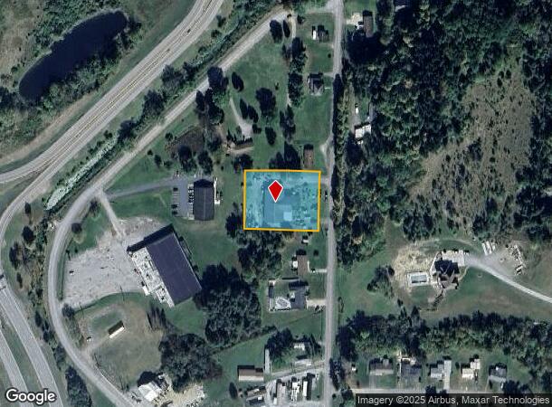 7575 Airport Rd, Hornell, NY Parcel Map