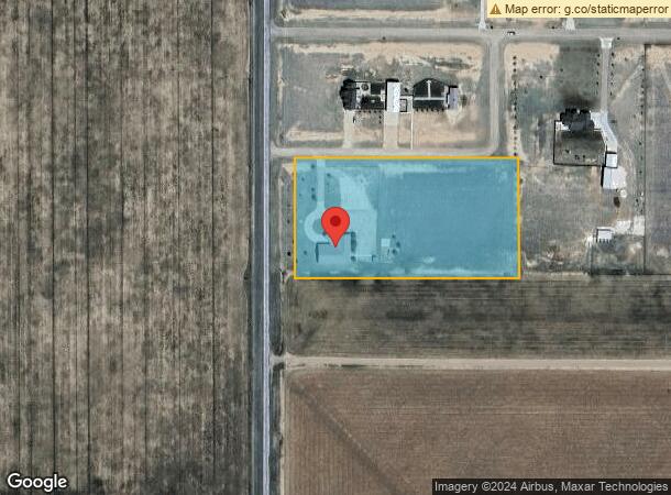  6701 Bushland Rd, Amarillo, TX Parcel Map