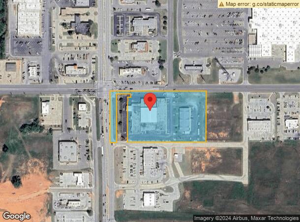  2101 S 4Th St, Chickasha, OK Parcel Map