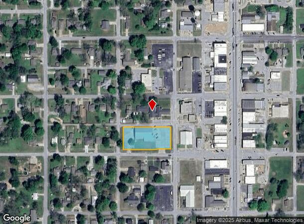  206 W Sycamore St, Coweta, OK Parcel Map