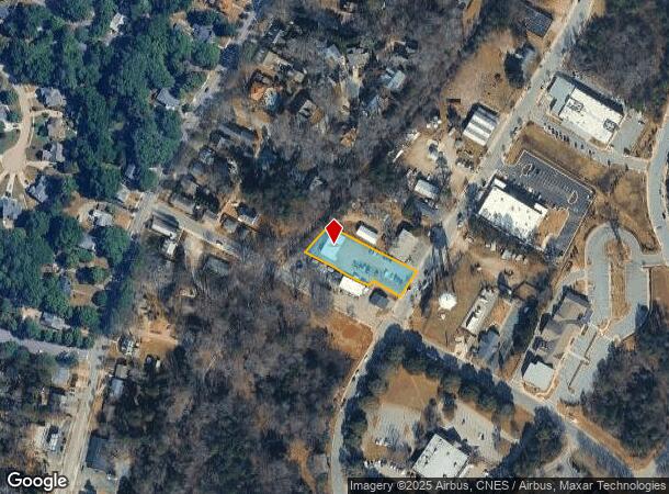  609 S White St, Wake Forest, NC Parcel Map
