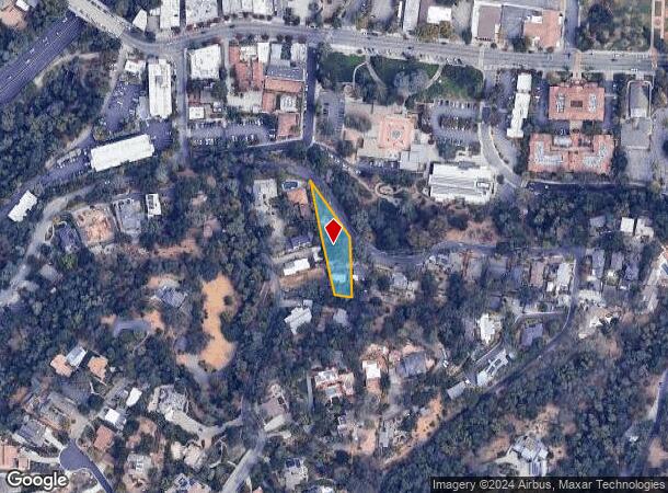  54 Cleland Ave, Los Gatos, CA Parcel Map