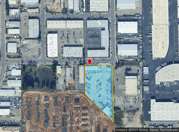 4165 W Alamos Ave, Fresno, CA Parcel Map