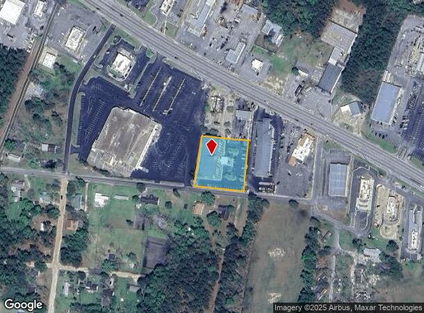  1922 Memorial Dr, Waycross, GA Parcel Map