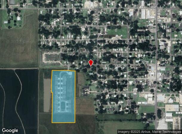  939 Mckinley St, Jennings, LA Parcel Map