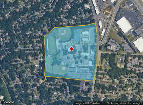  6800 Monroe Rd, Charlotte, NC Parcel Map