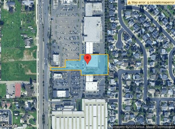  1107 N Willow Ave, Clovis, CA Parcel Map