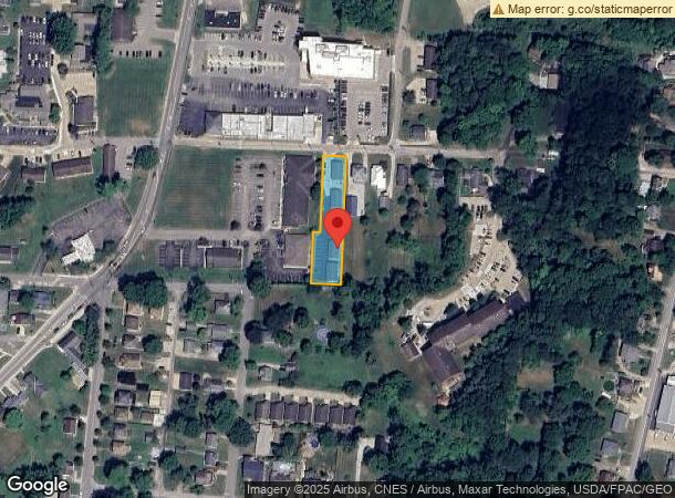 1828 Maple Rd, Cambridge, OH Parcel Map