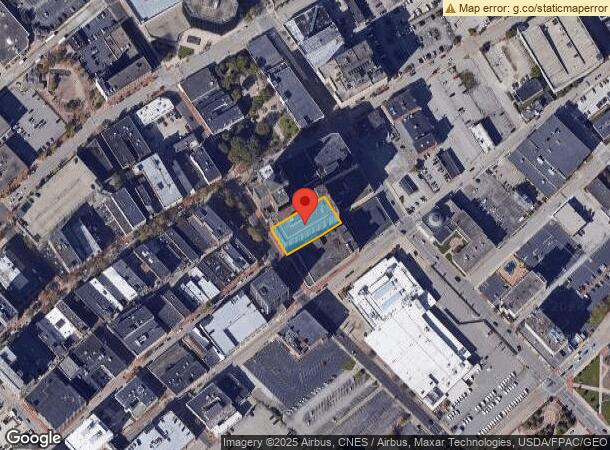  816 Lee St E, Charleston, WV Parcel Map