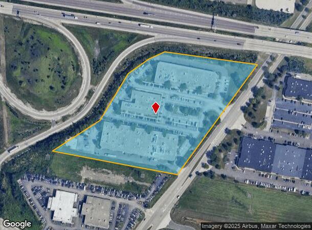  655 W Grand Ave, Elmhurst, IL Parcel Map