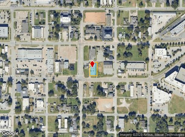  505 E Main St, Jenks, OK Parcel Map