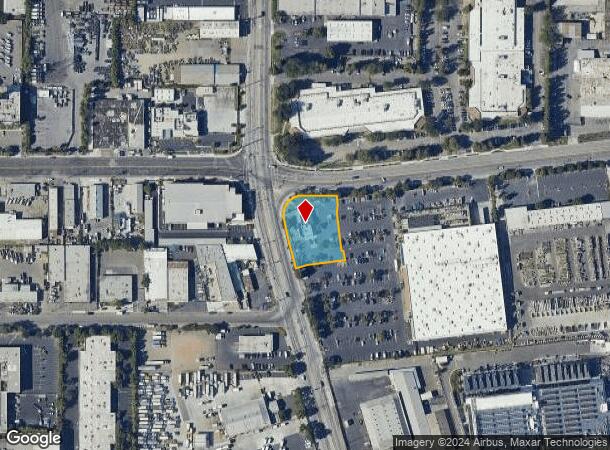  2495 Lafayette St, Santa Clara, CA Parcel Map