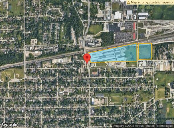  601 N Farnsworth Ave, Aurora, IL Parcel Map