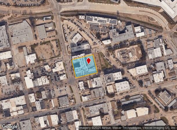 3131 Main St, Dallas, TX Parcel Map