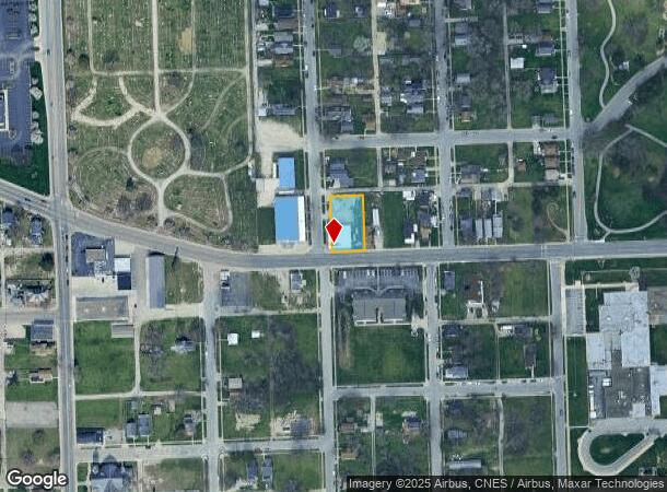 2001 Maumee Ave, Fort Wayne, IN Parcel Map