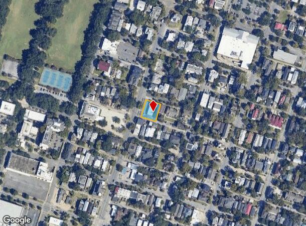 1004 Abercorn St, Savannah, GA Parcel Map