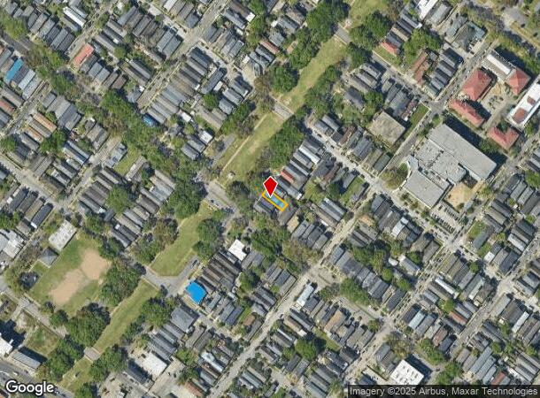  332 S Norman C Francis Pkwy, New Orleans, LA Parcel Map