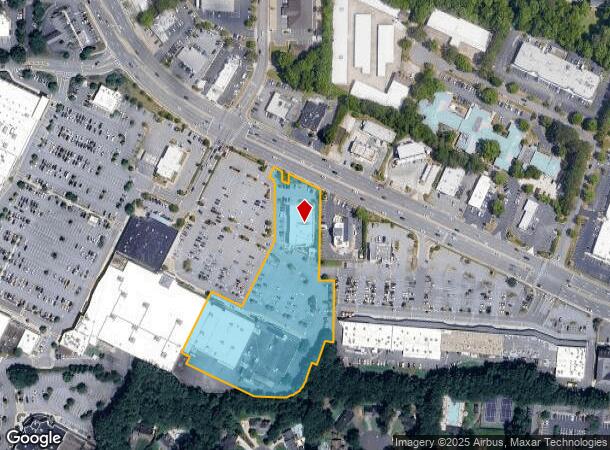  1281 Johnson Ferry Rd, Marietta, GA Parcel Map