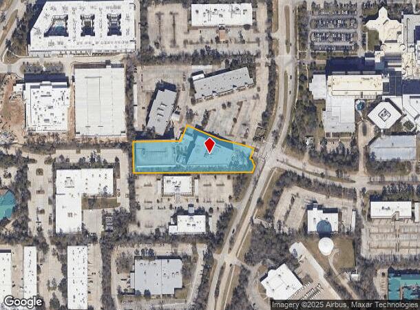 9305 Pinecroft Dr, Spring, TX Parcel Map