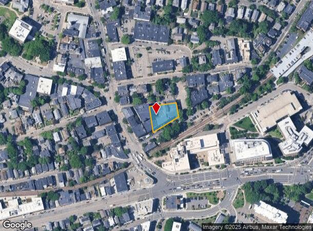 9 Station St, Brookline, MA Parcel Map
