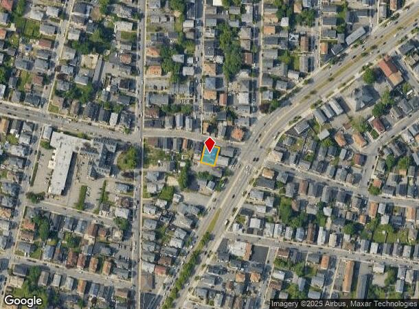  57 Lyon St, Fall River, MA Parcel Map