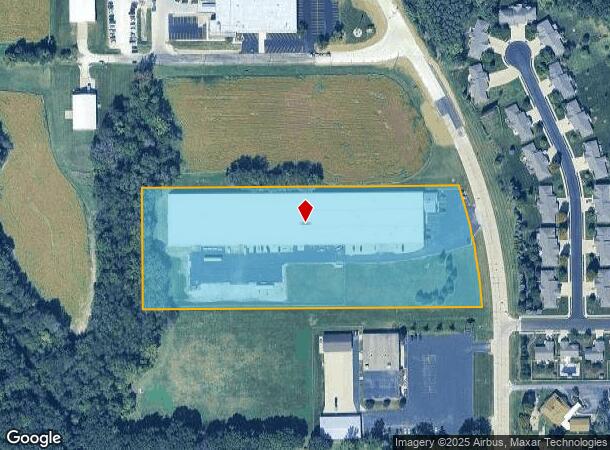 515 S Maxwell Rd, Peoria, IL Parcel Map